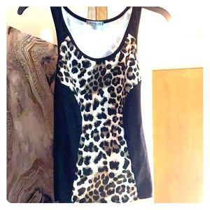 Cheetah tank top